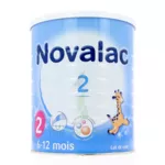 Novalac 2 Lait En Poudre 2ème âge B/800g* à BOURBON-LANCY