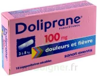 Doliprane 100 Mg Suppositoires Sécables 2plq/5 (10) à BOURBON-LANCY