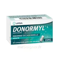 Donormyl 15 Mg Comprimés Pelliculés Sécables T/10 à BOURBON-LANCY