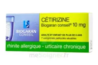 Cetirizine Biogaran Conseil 10 Mg, Comprimé Pelliculé Sécable à BOURBON-LANCY