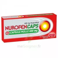 Nurofencaps 400 Mg Caps Molle Plq/10 à BOURBON-LANCY