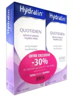 Hydralin Quotidien Gel Lavant Usage Intime 2*200ml à BOURBON-LANCY
