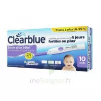 Clearblue Test D'ovulation 2 Hormones B/10 à BOURBON-LANCY