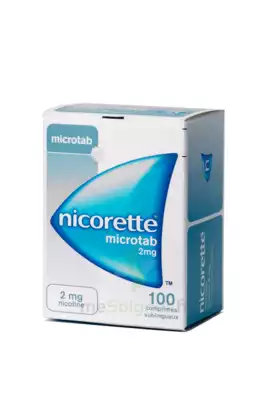 Nicorette Microtab 2 Mg, Comprimé Sublingual 100 à BOURBON-LANCY