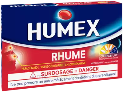 Humex Rhume Comprimés Et Gélules Plq/16 à BOURBON-LANCY