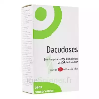 Dacudoses Solution Pour Lavement Ophtalmologique 24unid/10ml à BOURBON-LANCY