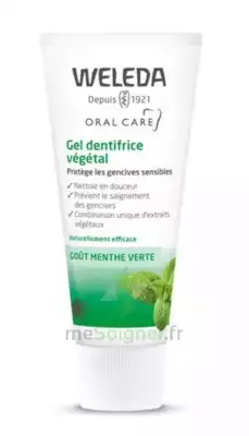 Weleda Soins Bucco-dentaires Gel Dentifrice Végétal 2t/75ml à BOURBON-LANCY